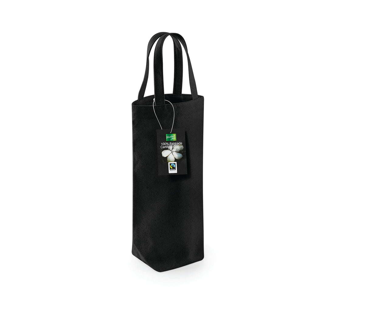 FAIRTRADE COTTON BOTTLE BAG