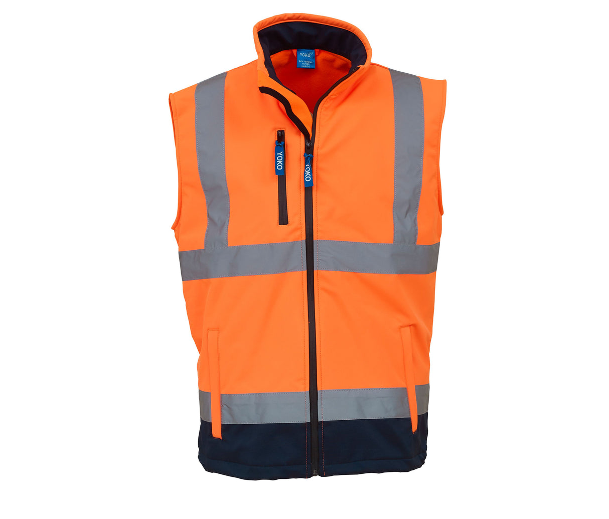 YOKO HI-VIS SOFTSHELL GILET