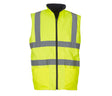 HI-VIS REVERSIBLE FLEECE BODYWARMER