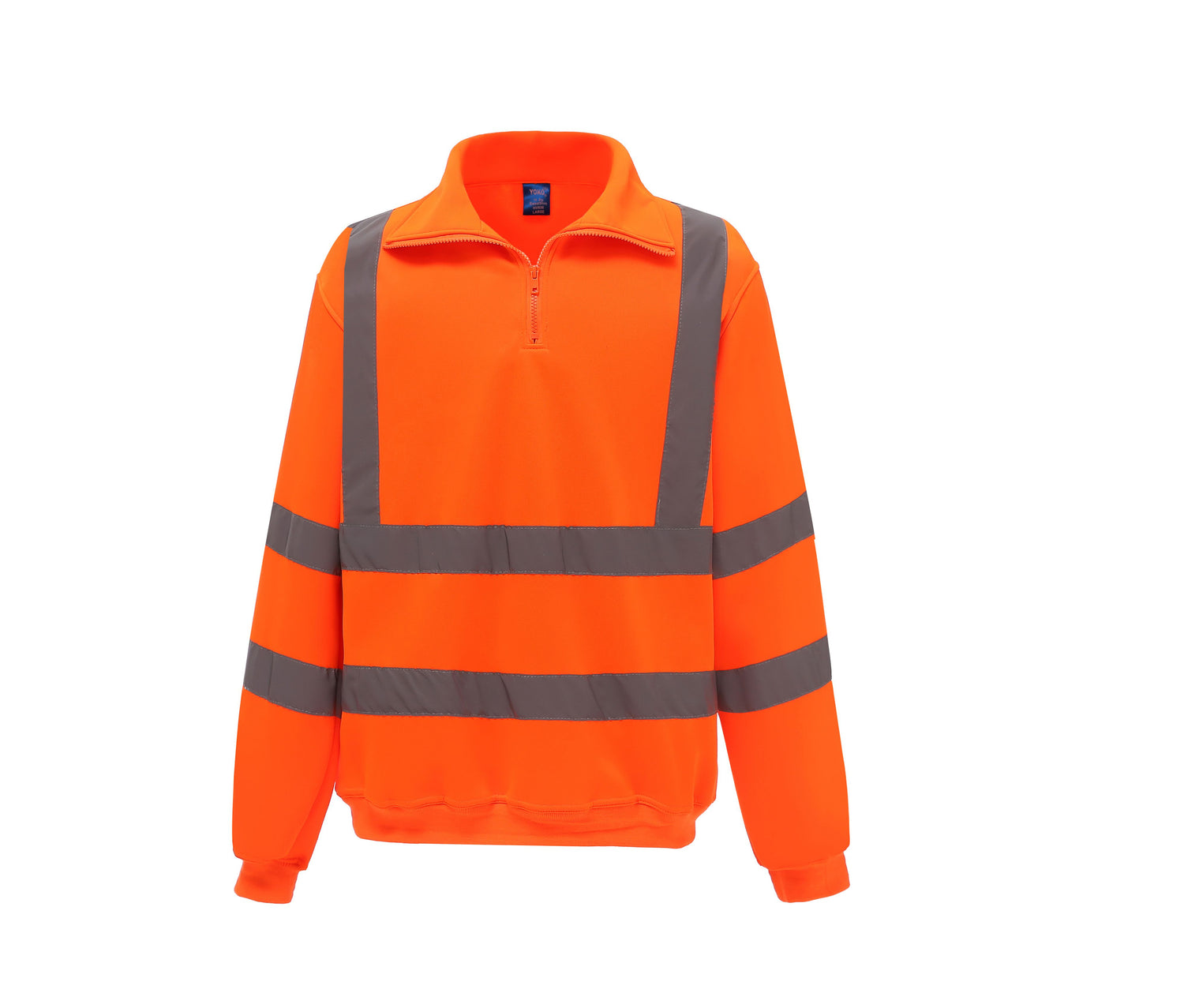 YOKO HI-VIS 1/4 ZIP SWEATSHIRT