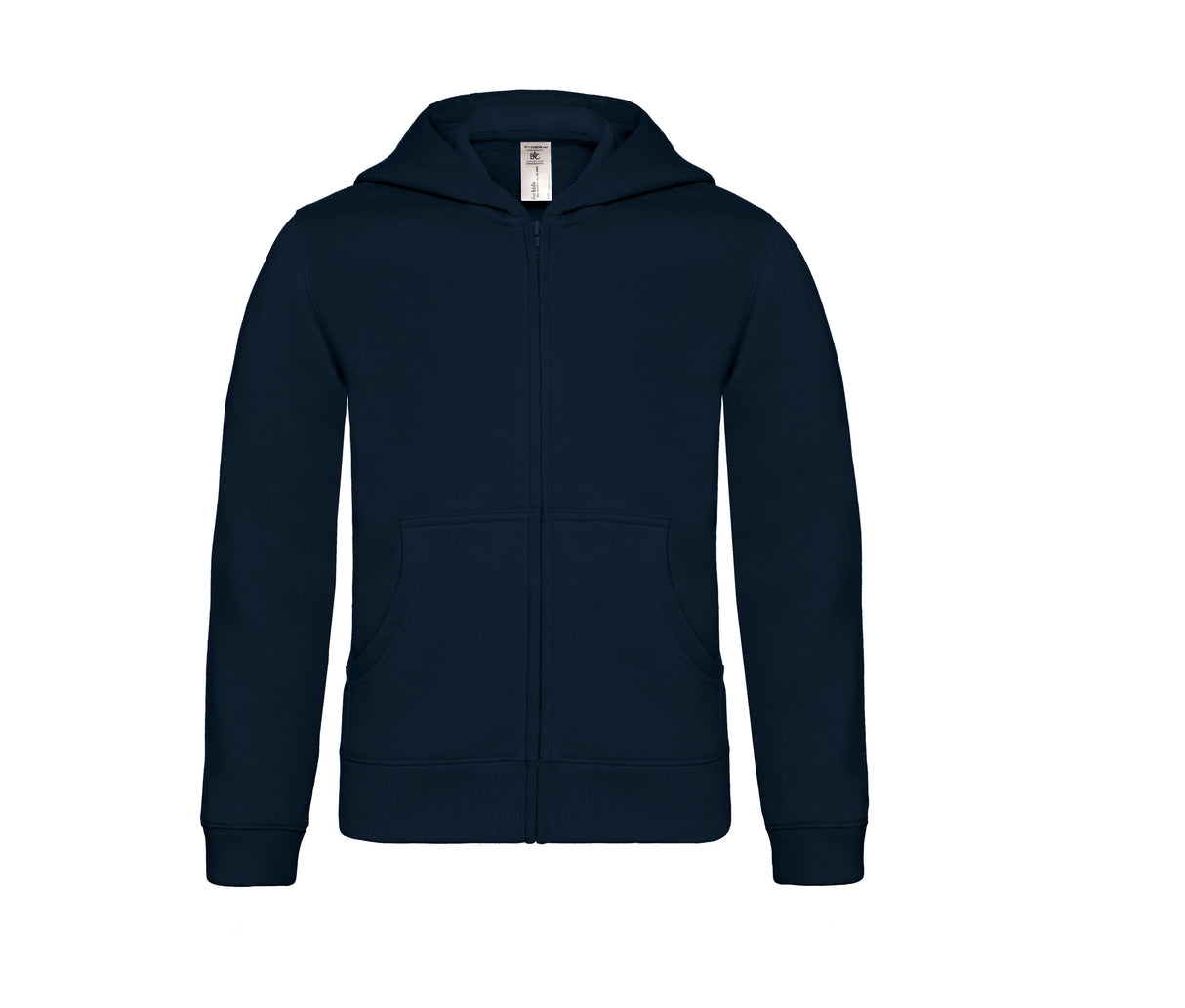 B&amp;C HOODED FULL ZIP KIDS