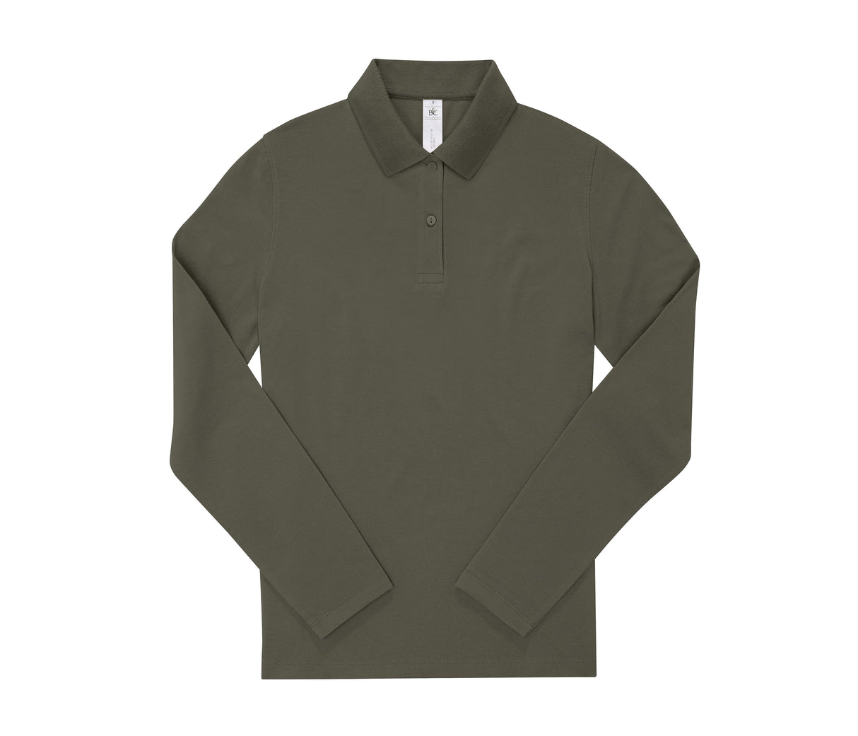 B&amp;C MY POLO 180 LSL/WOMEN