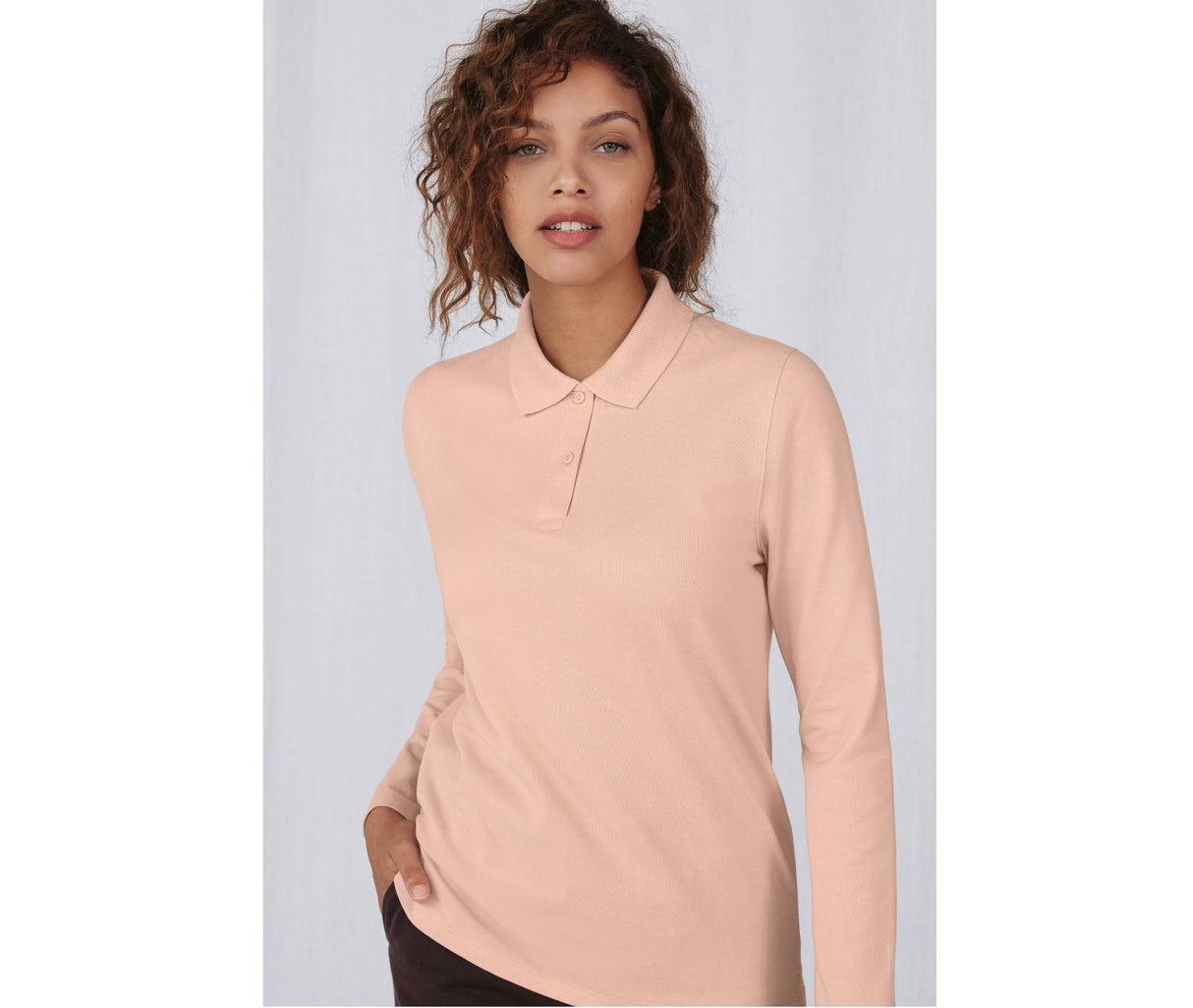 B&amp;C MY POLO 210 LSL /WOMEN
