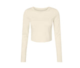 BELLA + CANVAS WOMEN'S MICRO RIB LONG SLEEVE BABY TEE