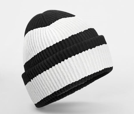 COLOUR BLOCK BEANIE