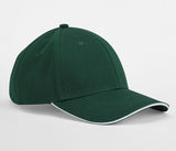 BEECHFIELD EARTHAWARE® CLASSIC ORGANIC COTTON 6 PANEL CAP - SANDWICH PEAK