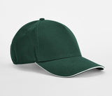 BEECHFIELD EARTHAWARE® CLASSIC ORGANIC COTTON 5 PANEL CAP - SANDWICH PEAK