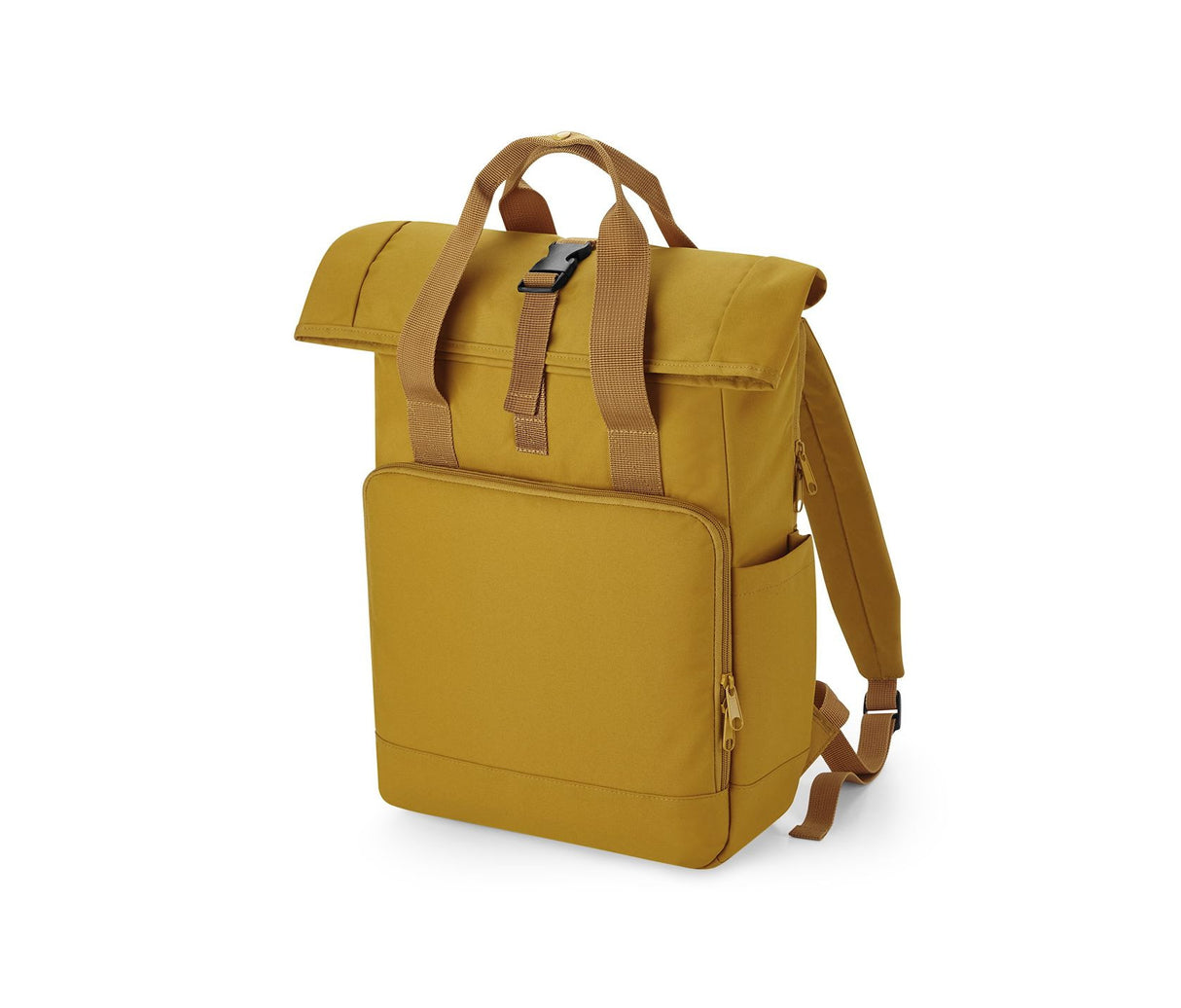 BAG BASE RECYCLED TWIN HANDLE ROLL-TOP LAPTOP BACKPACK