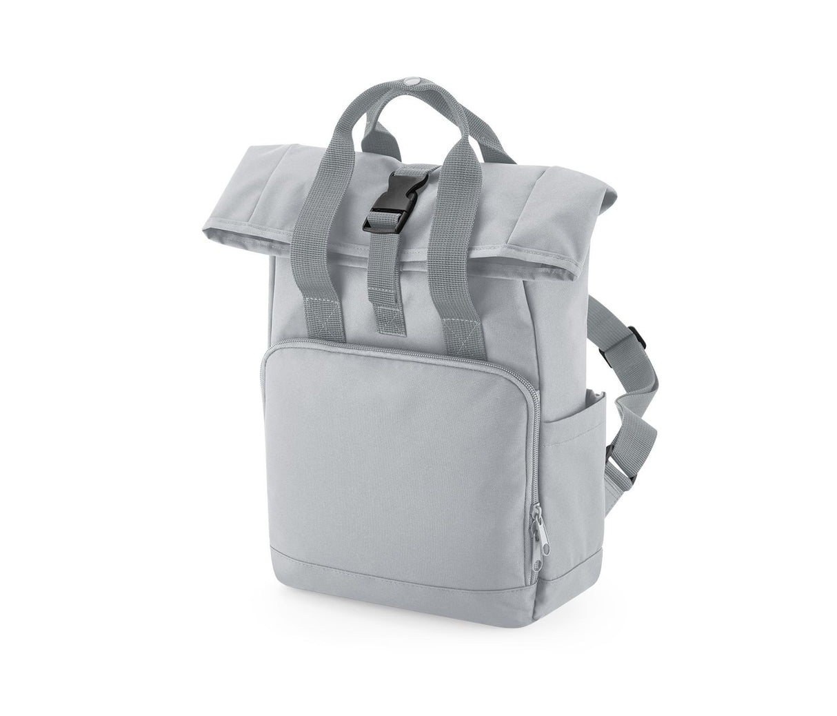 BAG BASE RECYCLED MINI TWIN HANDLE ROLL-TOP LAPTOP BACKPACK