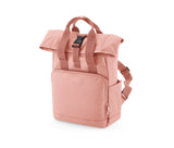 BAG BASE RECYCLED MINI TWIN HANDLE ROLL-TOP LAPTOP BACKPACK