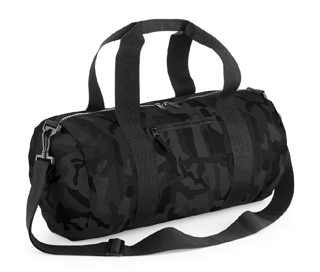 CAMO BARREL BAG