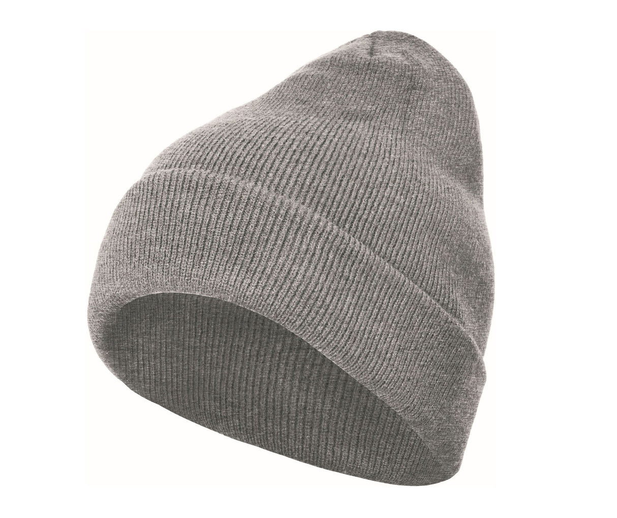 BUILD YOUR BRAND HEAVY KNIT BEANIE