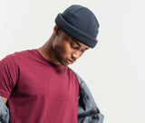 BUILD YOUR BRAND HEAVY KNIT BEANIE