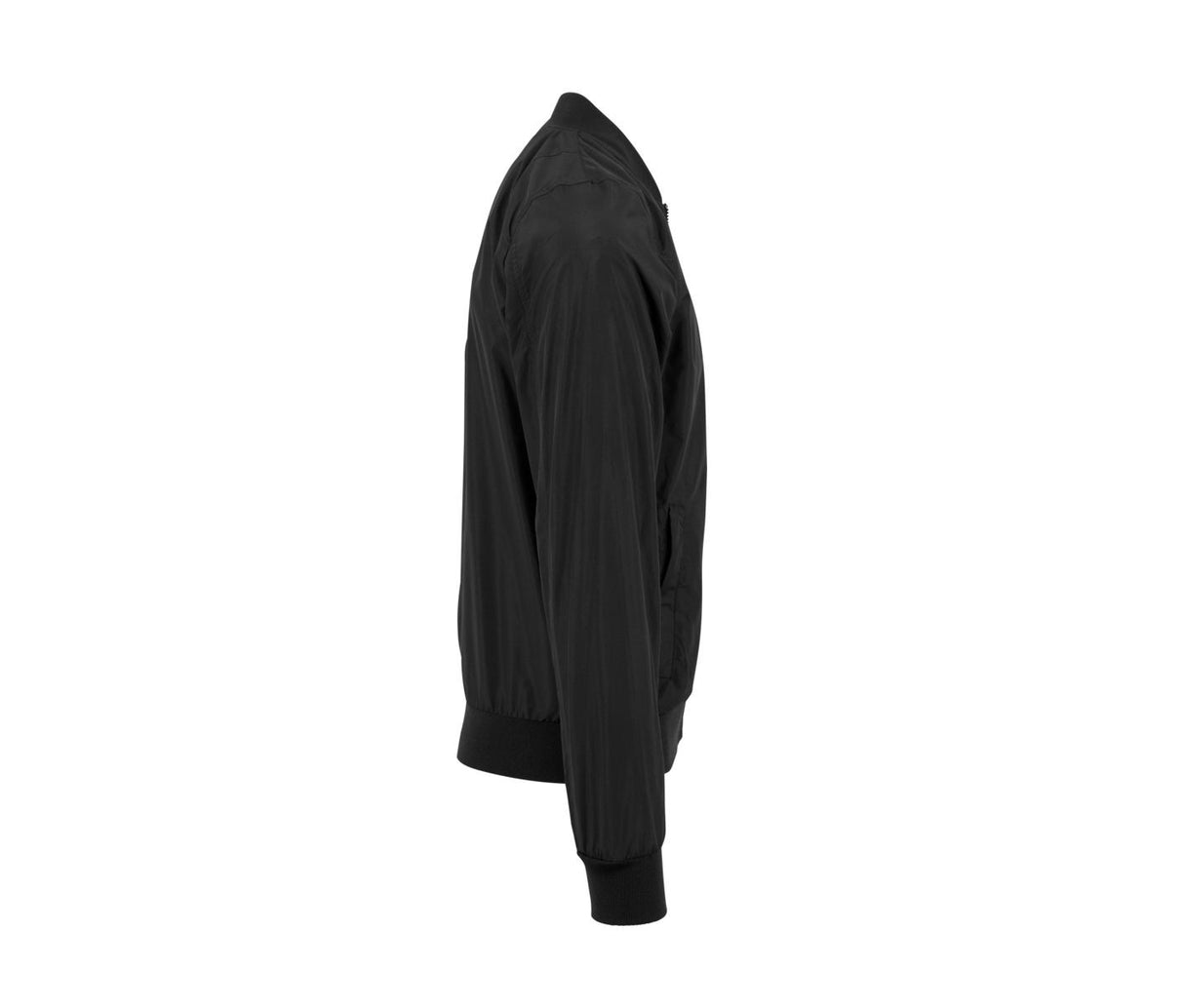 BUILD YOUR BRAND NYLON BOMBER JACKET