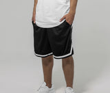 BUILD YOUR BRAND TWO-TONE MESH SHORTS