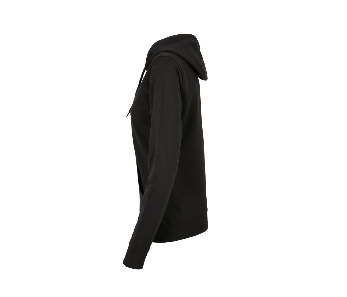 BUILD YOUR BRAND LADIES TERRY ZIP HOODY