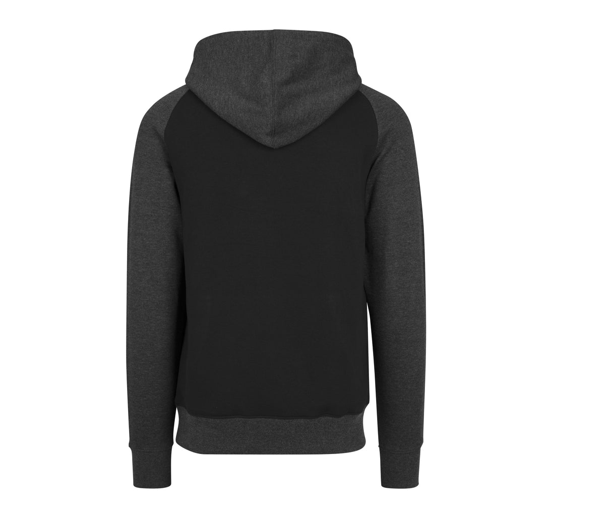 BUILD YOUR BRAND RAGLAN HOODY