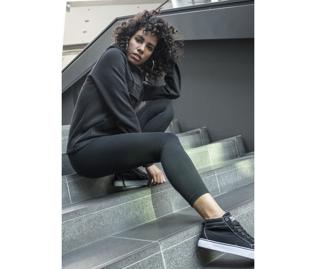 BUILD YOUR BRAND Ladies Stretch Jersey Leggings