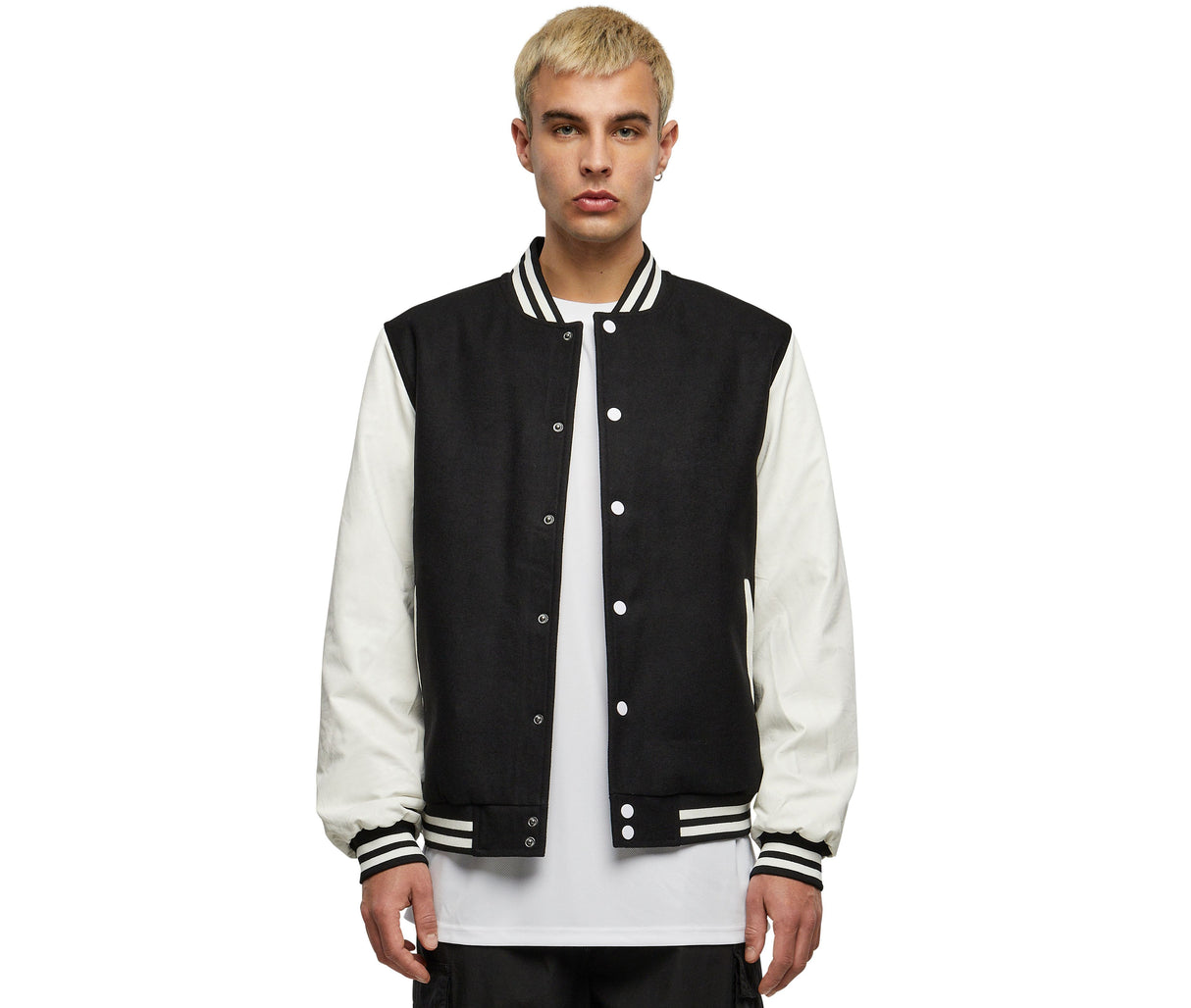 BUILD YOUR BRAND OLDSCHOOL COLLEGE JACKET