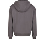 BUILD YOUR BRAND FLUFFY ZIP HOODY