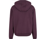 BUILD YOUR BRAND FLUFFY ZIP HOODY