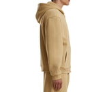 BUILD YOUR BRAND FLUFFY ZIP HOODY