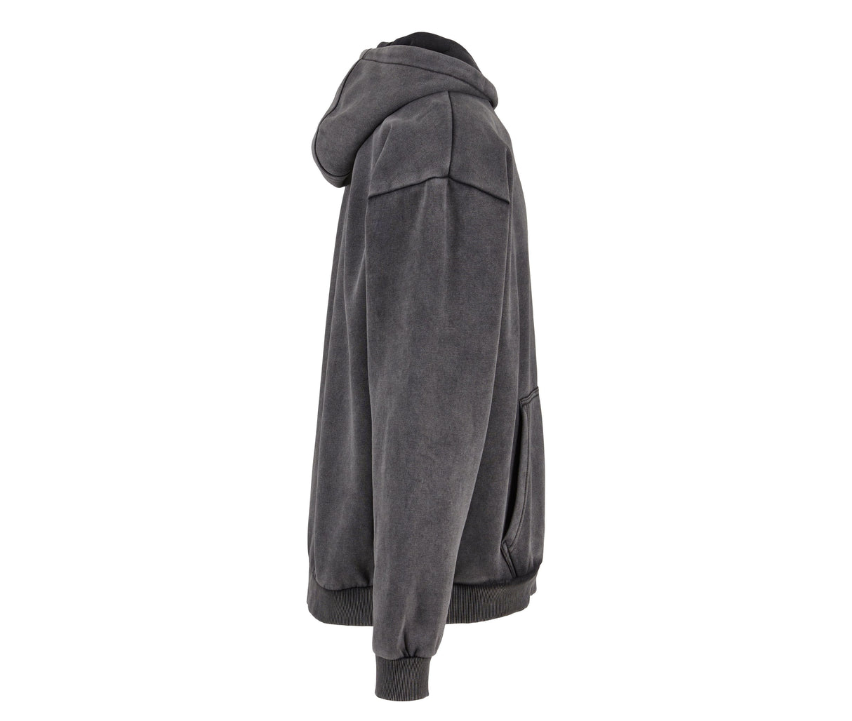 BUILD YOUR BRAND STONEWASH HEAVY HOODIE