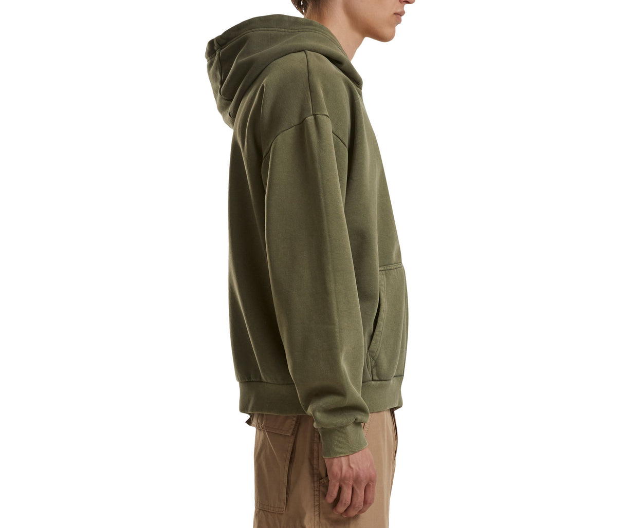 BUILD YOUR BRAND STONEWASH HEAVY ZIP HOODIE