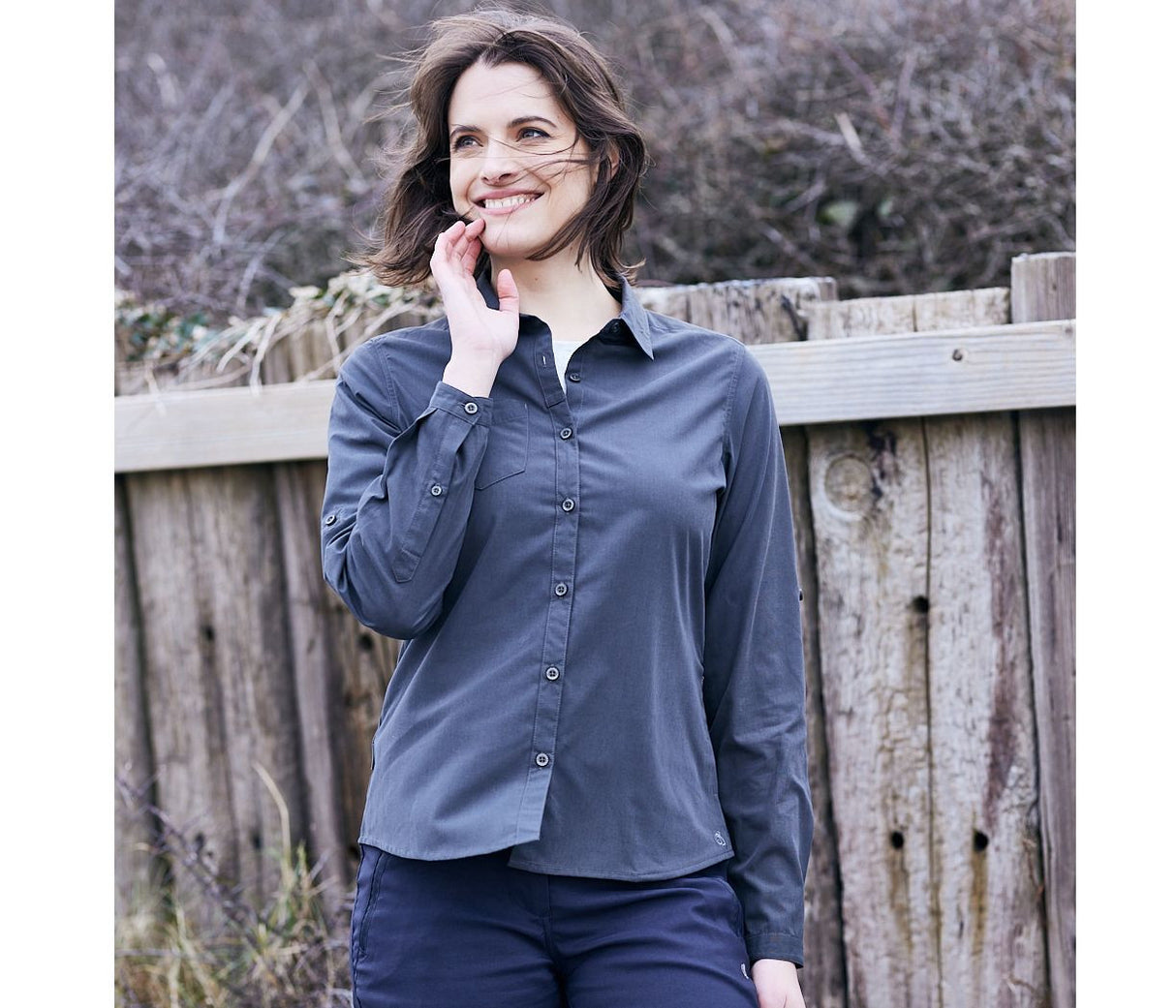 CRAGHOPPERS EXPERT WOMENS KIWI LONG SLEEVED SHIRT