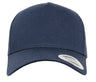 5-panel curved classic snapback