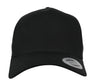 5-panel curved classic snapback