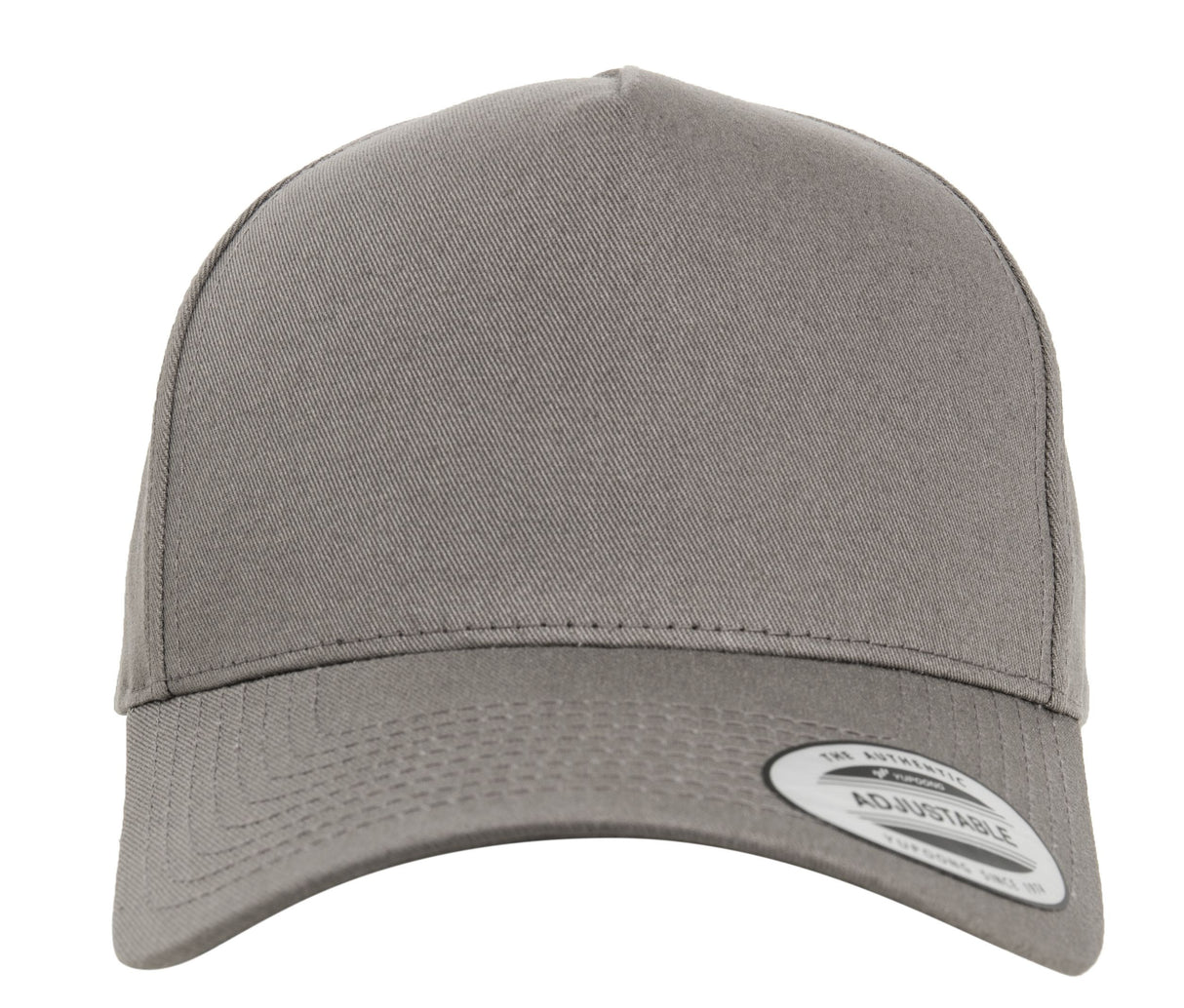 5-panel curved classic snapback
