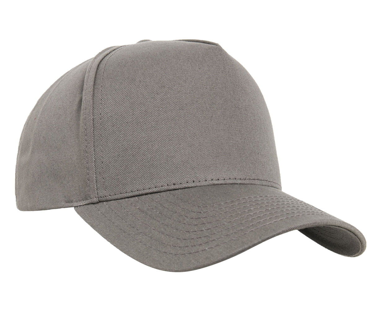 5-panel curved classic snapback