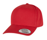 5-panel curved classic snapback