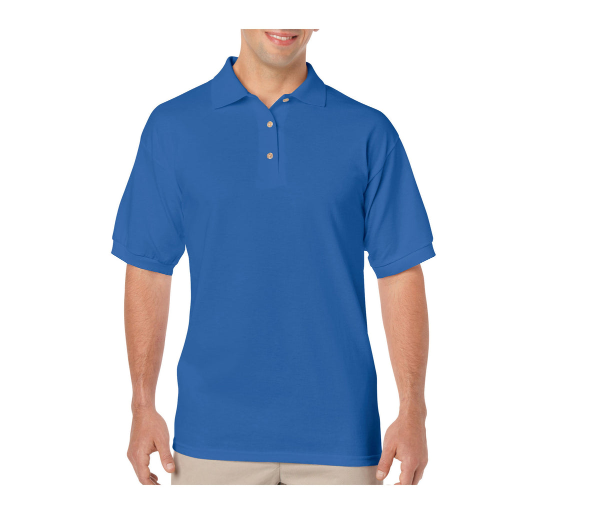 GILDAN POLO 50/50 JERSEY