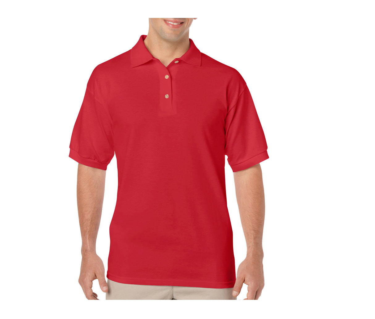 GILDAN POLO 50/50 JERSEY