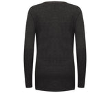 HENBURY LADIES V BUTTON CARDIGAN
