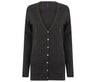 HENBURY LADIES V BUTTON CARDIGAN