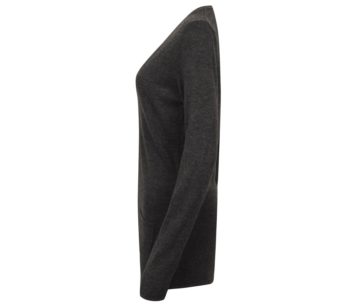 HENBURY LADIES V BUTTON CARDIGAN