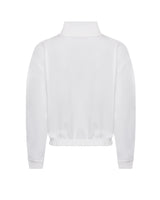 JUST HOODS WOMEN'S CROPPED 1/4 ZIP SWEAT