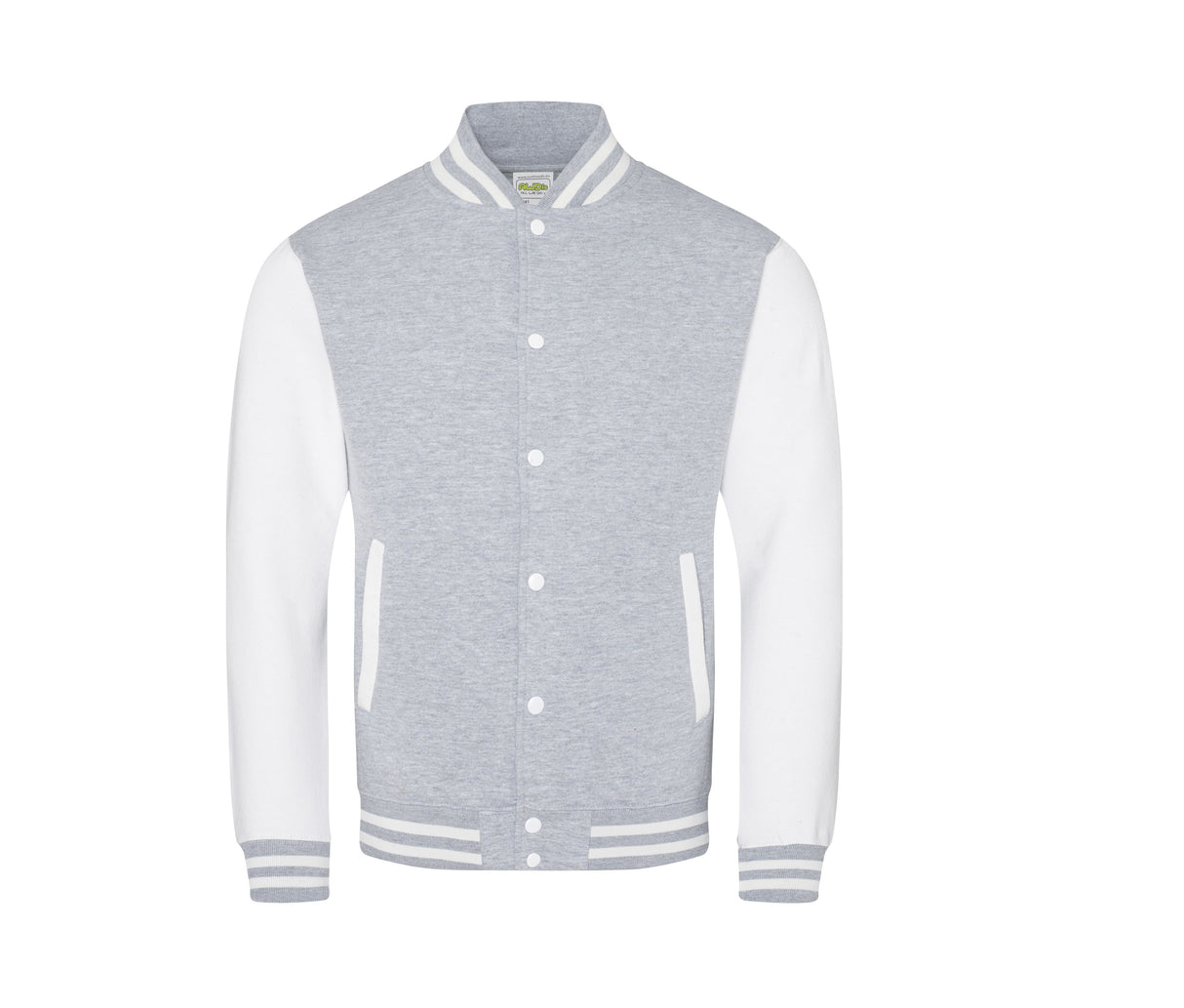 JUST HOODS VARSITY JACKET
