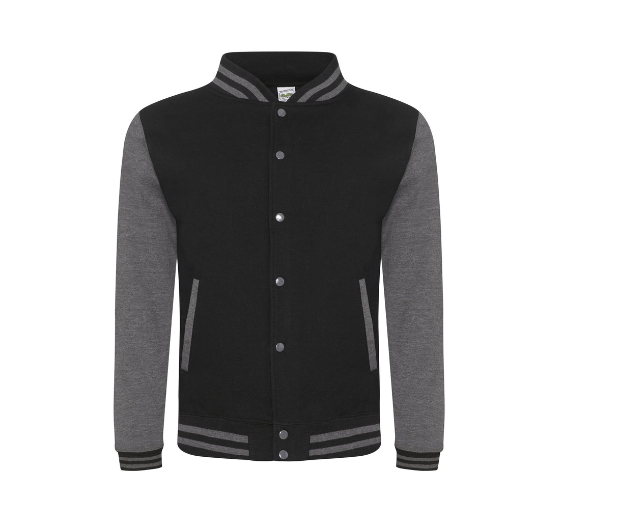 JUST HOODS VARSITY JACKET