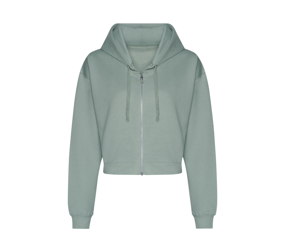JUST HOODS WOMEN'S FASHION CROPPED ZOODIE