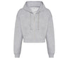 JUST HOODS WOMEN'S FASHION CROPPED ZOODIE