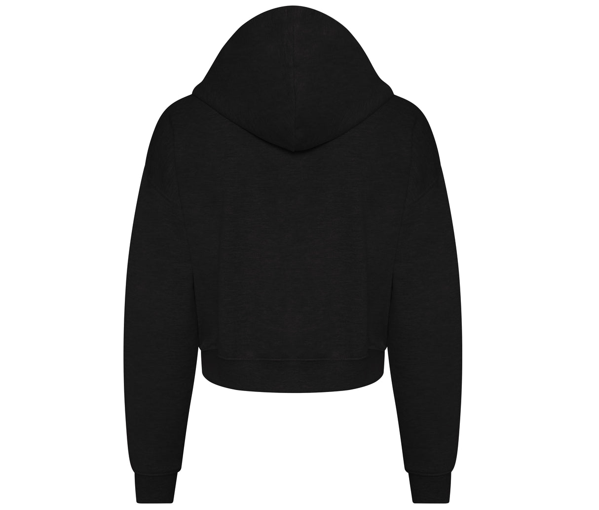JUST HOODS WOMEN'S FASHION CROPPED ZOODIE