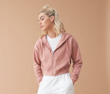 JUST HOODS WOMEN'S FASHION CROPPED ZOODIE