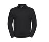 RUSSELL HEAVY DUTY WORKWEAR COLLAR SWEATSHIRT