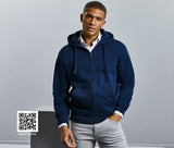 RUSSELL MEN'S AUTHENTIC ZIPPED HOOD JACKET