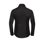 RUSSELL COLLECTION LADIES' LONG SLEEVE TAILORED OXFORD SHIRT