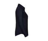 RUSSELL COLLECTION LADIES' LONG SLEEVE TAILORED OXFORD SHIRT
